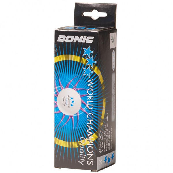 Donic P40+ *** ITTF, 3pcs.