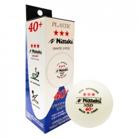 Nittaku NSD40+ *** ITTF, 3 pcs.