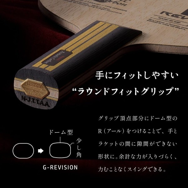 Nittaku Acoustic Carbon Inner G-Revision