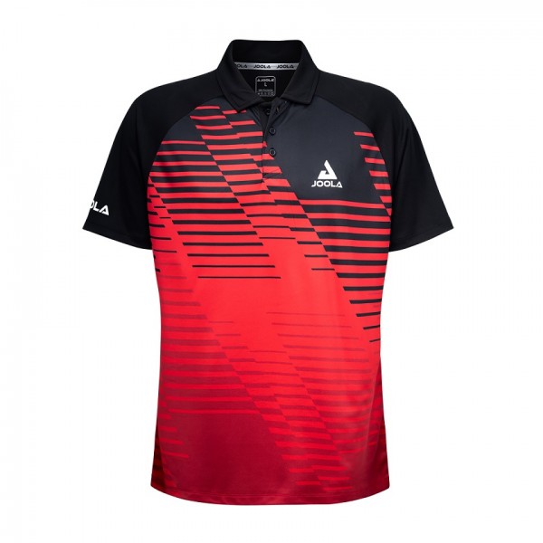 T-Shirt Joola Zephir Polo black/red