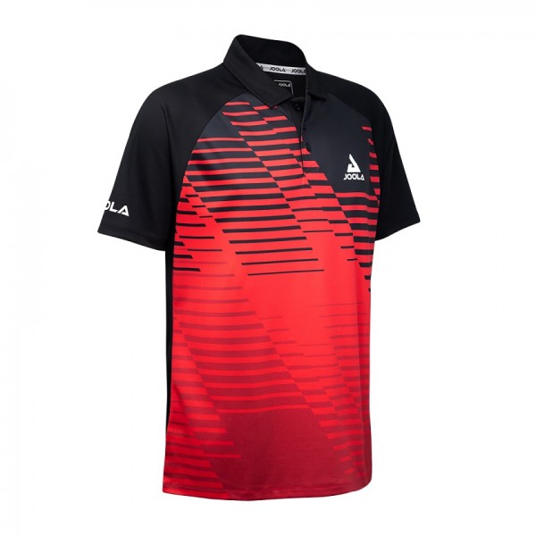 Marškinėliai Joola Zephir Polo black/red