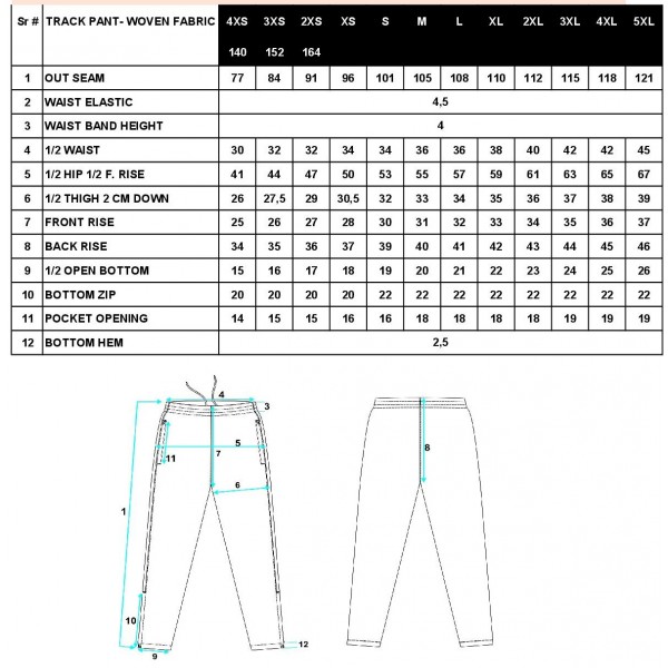 Pants Joola Synergy black