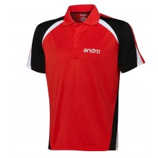 Shirt andro Edison red/black