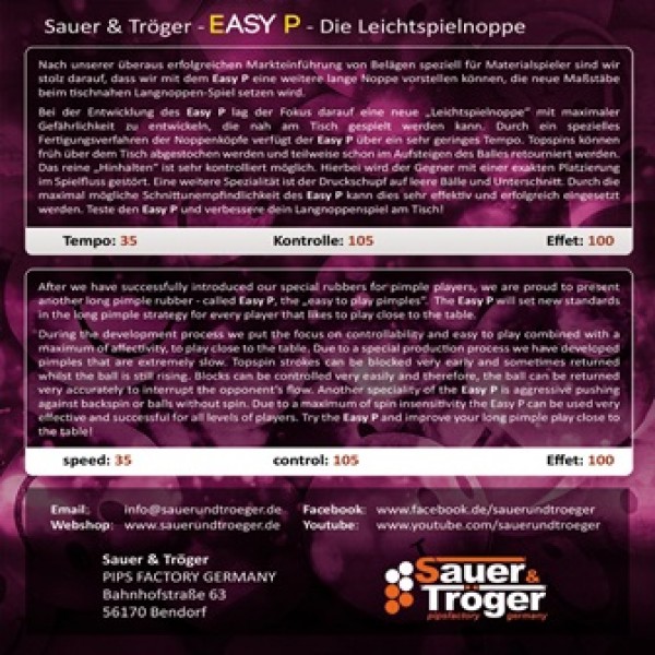 Sauer&Troger Easy P