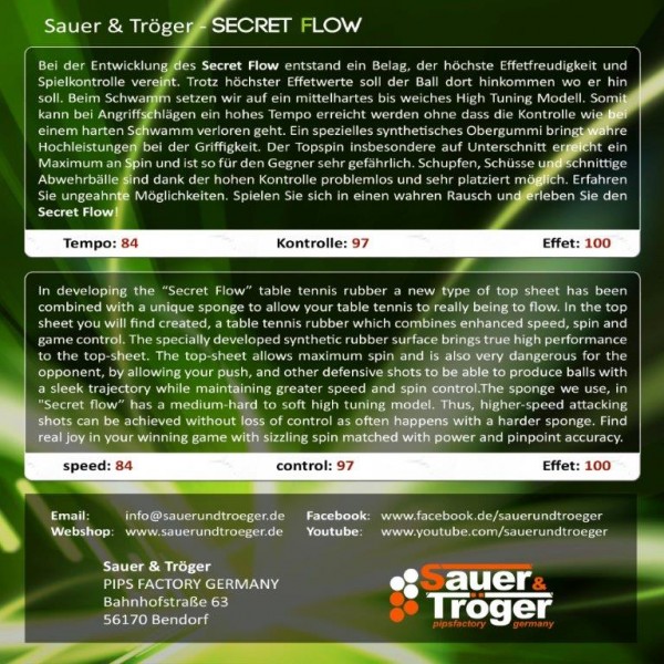 Sauer&Troger Secret Flow Chop