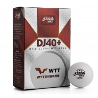 DHS Ball 3*** DJ40+ WTT 6 pcs.